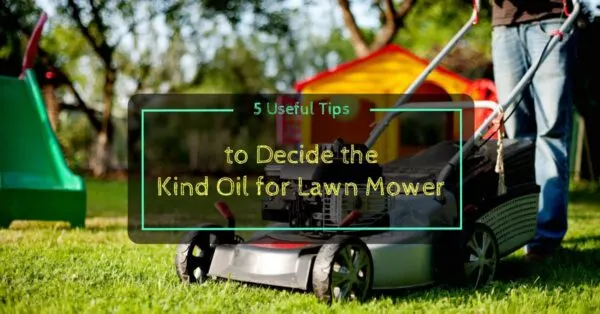 What Kind Of Oil For Lawn Mower