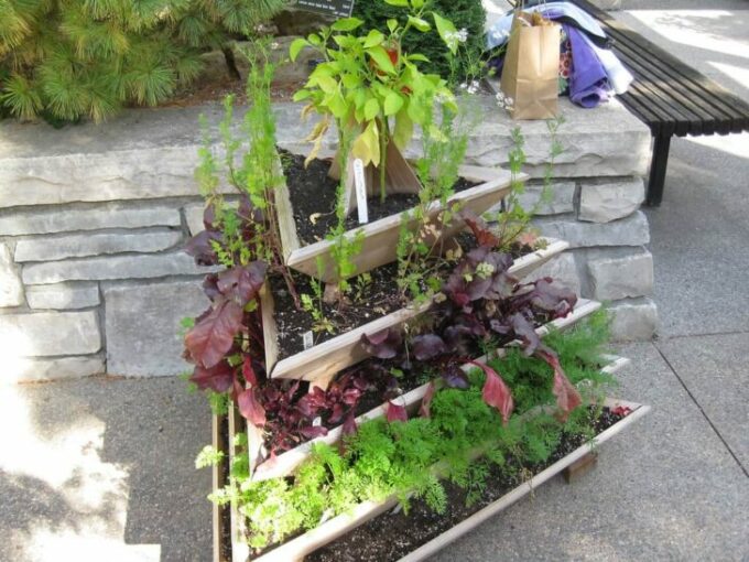 Tiered Garden - Smart Small Garden Ideas
