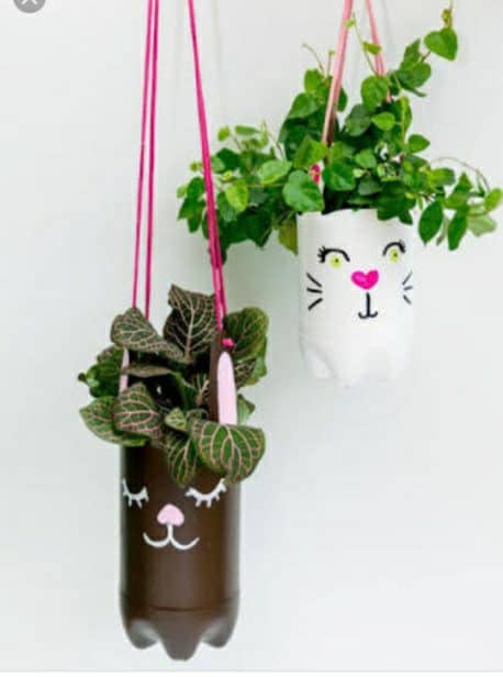 Plastic bottle planters - Best Hanging Planter Ideas