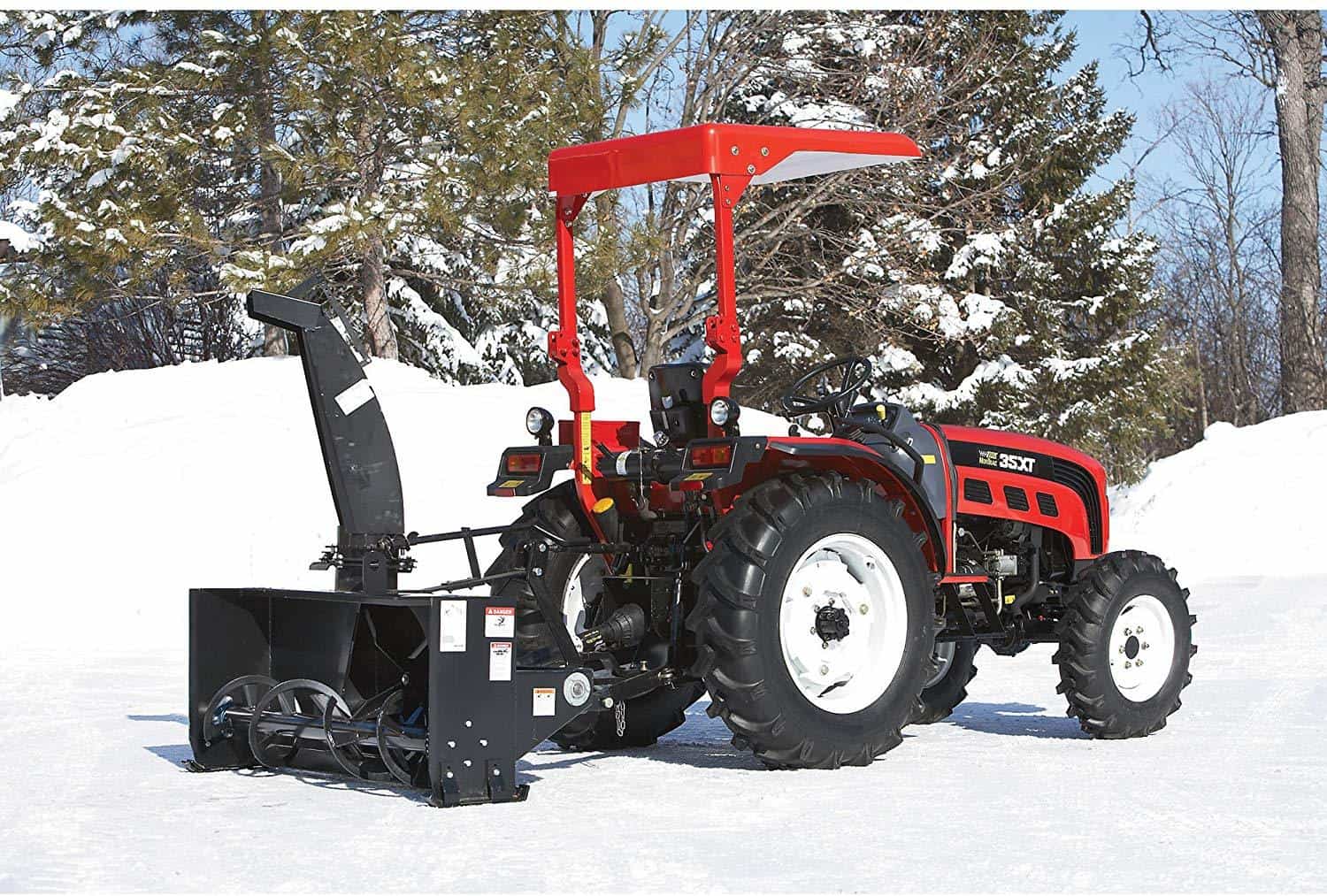 Tractor Snow Blower Combination 2