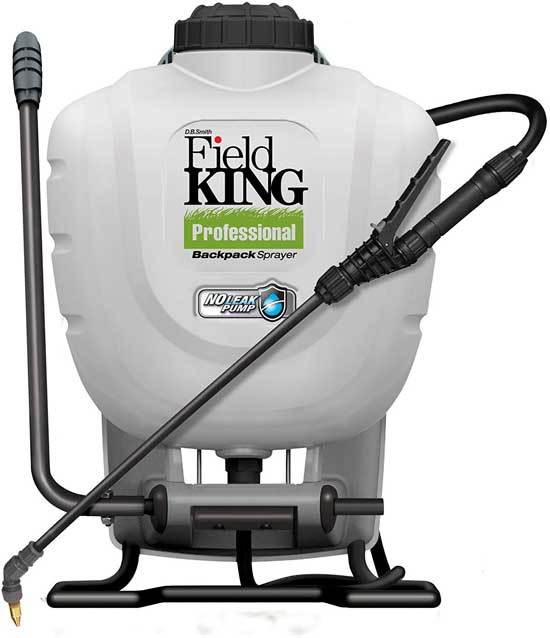 Field King Professional 190328 No Leak Pump Backpack Sprayer for Killing Weeds in Lawns and Gardens - Best Dandelion Killer Spray