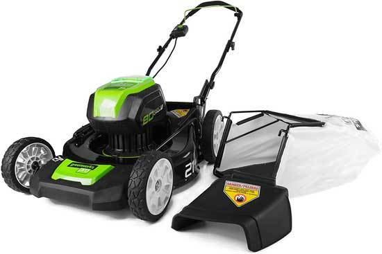 Greenworks Pro 80V 21-Inch Cordless Lawn Mower - Best Lawn Tractor For Snow Removal
