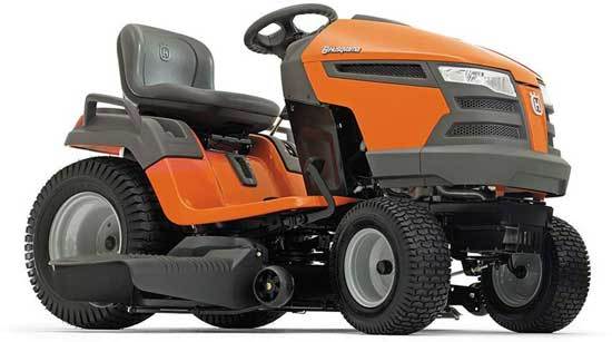 Husqvarna 960430211 YTA18542 18.5 hp Fast Continuously Varilable Transmission Pedal Tractor Mower - Best Lawn Tractor For Snow Removal