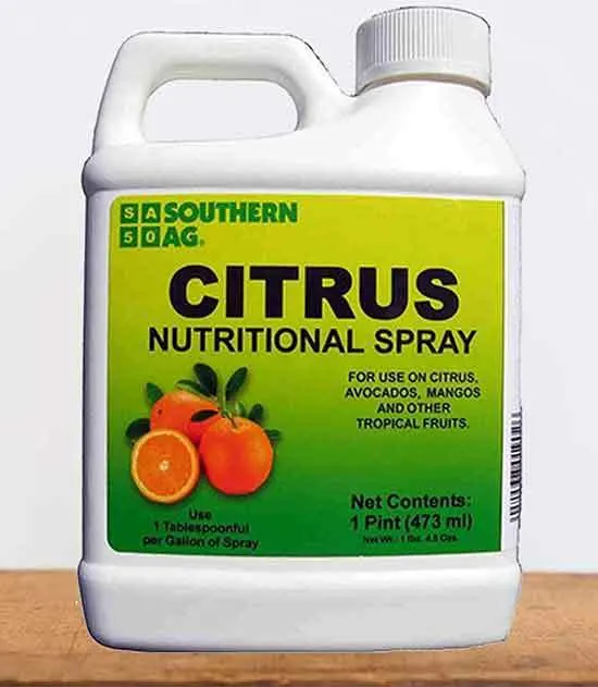 Southern Citrus Nutritional Spray - Best Fertilizer for Citrus Trees