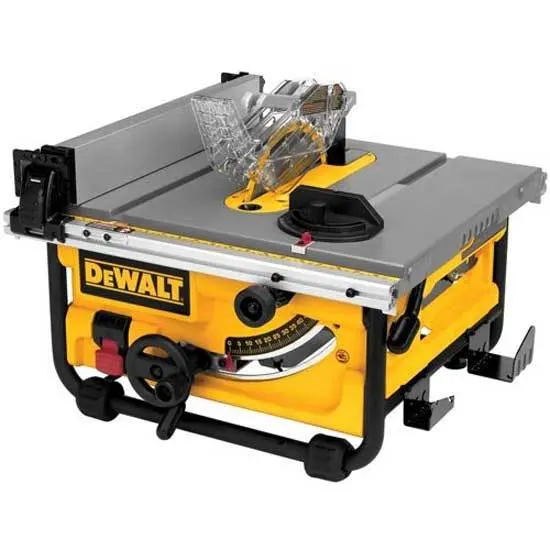 DEWALT Compact Job Side Table Saw with Site Pro Modular Guarding System - Best Table Saw Under 1000 Dollars