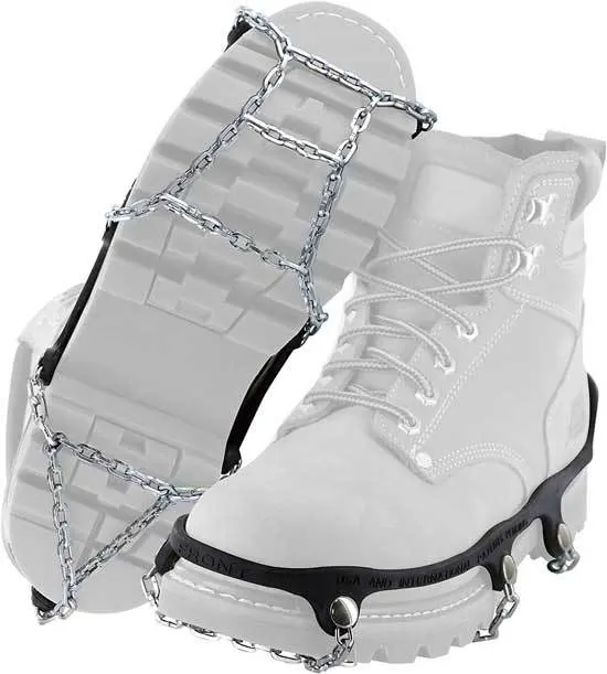 Yaktrax Traction Chains for Walking on Ice and Snow - Best Shoes for Icy Pavements