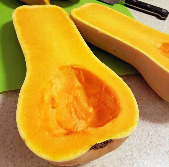 cut Butternut Squash cut Butternut Squash