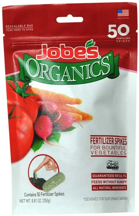 Best Fertilizers for Potatoes Jobe Organics Vegetable Fertilizer Spikes