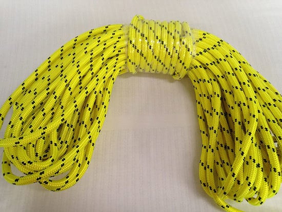 Best Rope for Pulling Trees - 1 2 Inch by 200 Feet Double Braid Polyester Rope Yellow 
