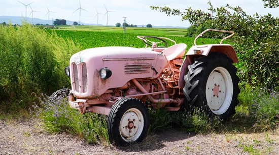 Do Tractors Have Titles Pink Tractor