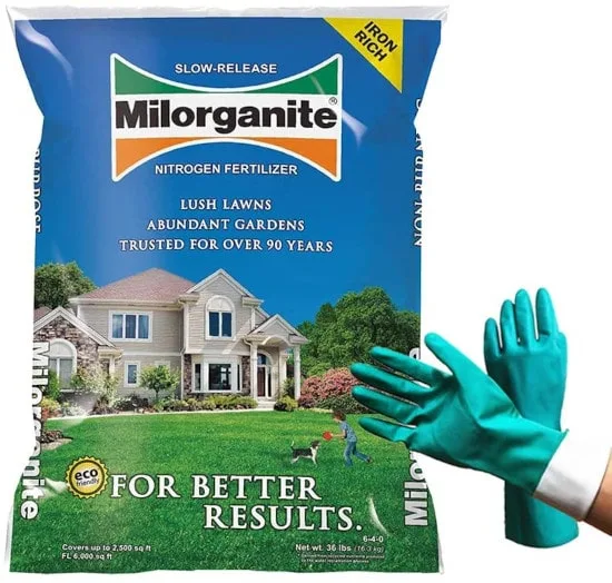 Milorganite Organic Nitrogen 0636 Fertilizer When To Use Milorganite