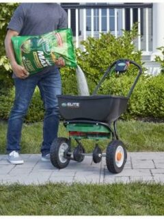 Scotts Green Max Iron Supplement Lawn Fertilizer When To Use Milorganite