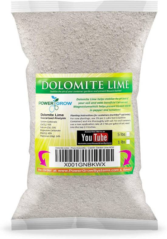 Dolomite Lime Pure Dolomitic Calcitic Garden Lime How To Raise Ph In Soil Fast