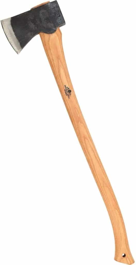 Gransfors Bruks American 31 Inch Curved Handle Axe Best Axe For Cutting Down Trees
