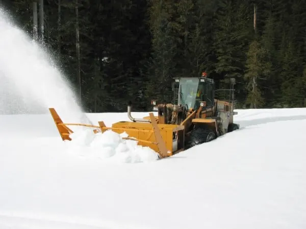 Snow Blower Closeup Snow Thrower vs Snow Blower 2