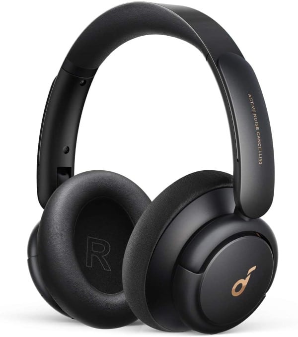 Soundcore by Q30 Anker Life Hybrid Multipoint Connection Active Noise Cancelling Comfortable Headphones Best Headphones For Mowing