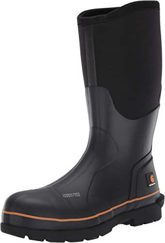 Carhartt 15 Inch Cmv1451 Waterproof Rubber Pull on Knee High Boot Best Rubber Boots For Farm Work