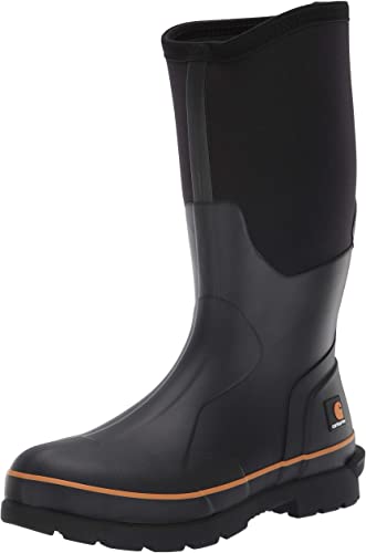 Carhartt Waterproof Rubber Knee High Pull on Soft Toe Boot Best Rubber Boots For Farm Work