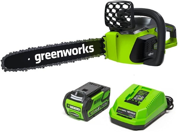 Greenworks 40V 16 Inch Brushless Cordless Chainsaw Best Chainsaw For Women