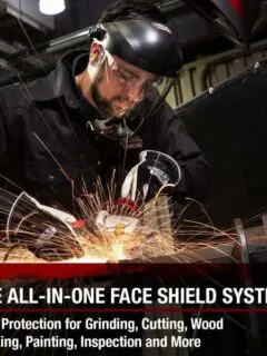 Lincoln Electric K3750 1 OMNIShield Professional Chainsaw Face Shield Helmet Best Chainsaw Helmet 2