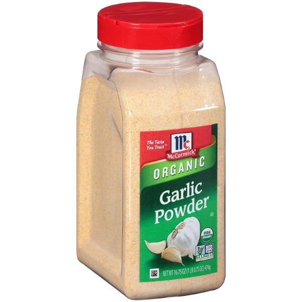 McCormick 16.75oz Organic Non GMO Garlic Powder Best Garlic Powder