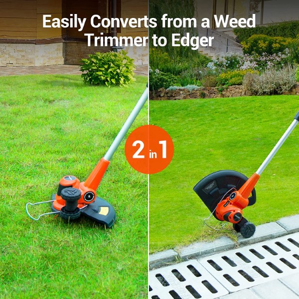 PAXCESS Cordless 1.50Ah Length Adjustable Trimmer Edger Combo best trimmer edger combo 2