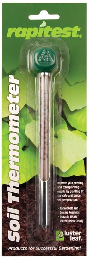 Luster Leaf Durable 1618 16049 8 Inch Soil Thermometer Best Soil Thermometer