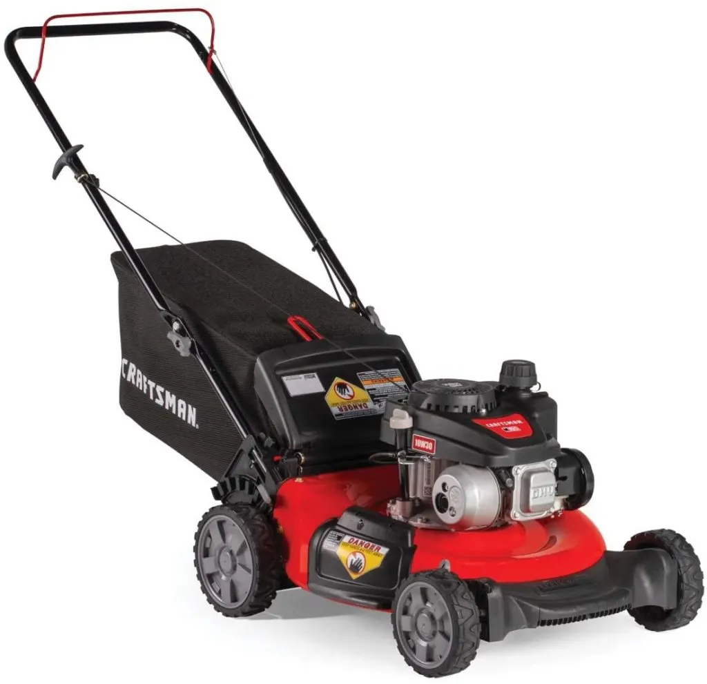 Craftsman M105 3 in 1 Gas Powered Push 140cc 21 Inch Lawn Mower Lawn Mower Brands To Avoid