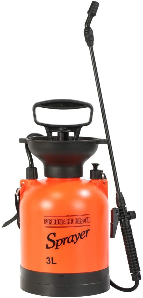 CLICIC Garden and Lawn 0.8 Gallon Portable Sprayer for Fruit Trees Best Sprayer for Fruit Trees