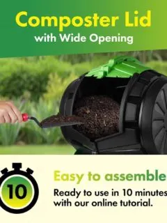 DF Omer 13.2 Gallon Worm Fast Working Composting Bin Best Worm Composting Bin 2