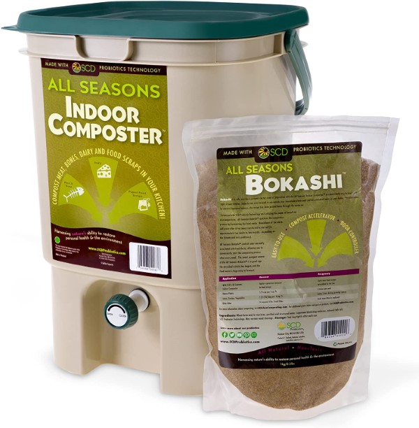 SCD Probiotics 5 Gallon All Seasons Worm Composting Bin Best Worm Composting Bin