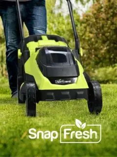 SnapFresh 14 Inch 2 in 1 Cordless Lawn Mower for Zoysia Grass Best Lawn Mower For Zoysia Grass 2