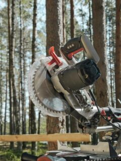 Miter saw—how to cut a 22.5 degree angle on a miter saw