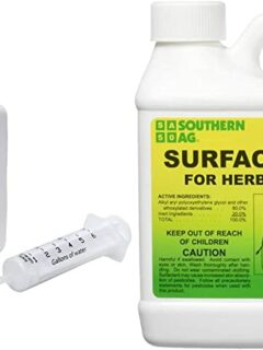 Tenacity weed surfactant—when to apply Tenacity in spring