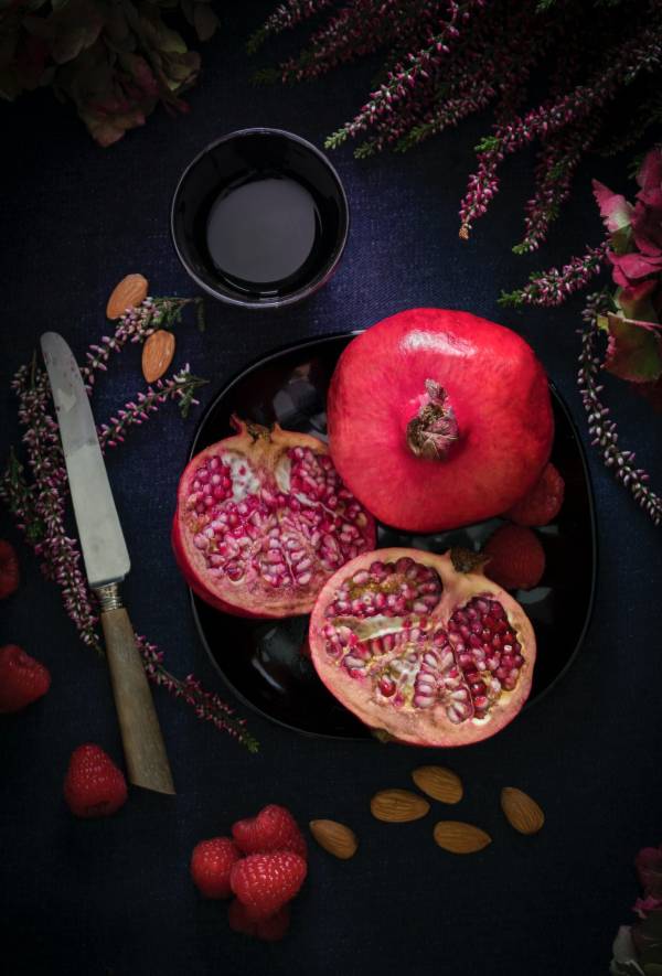 A pomegranate in autumn—why are pomegranates expensive