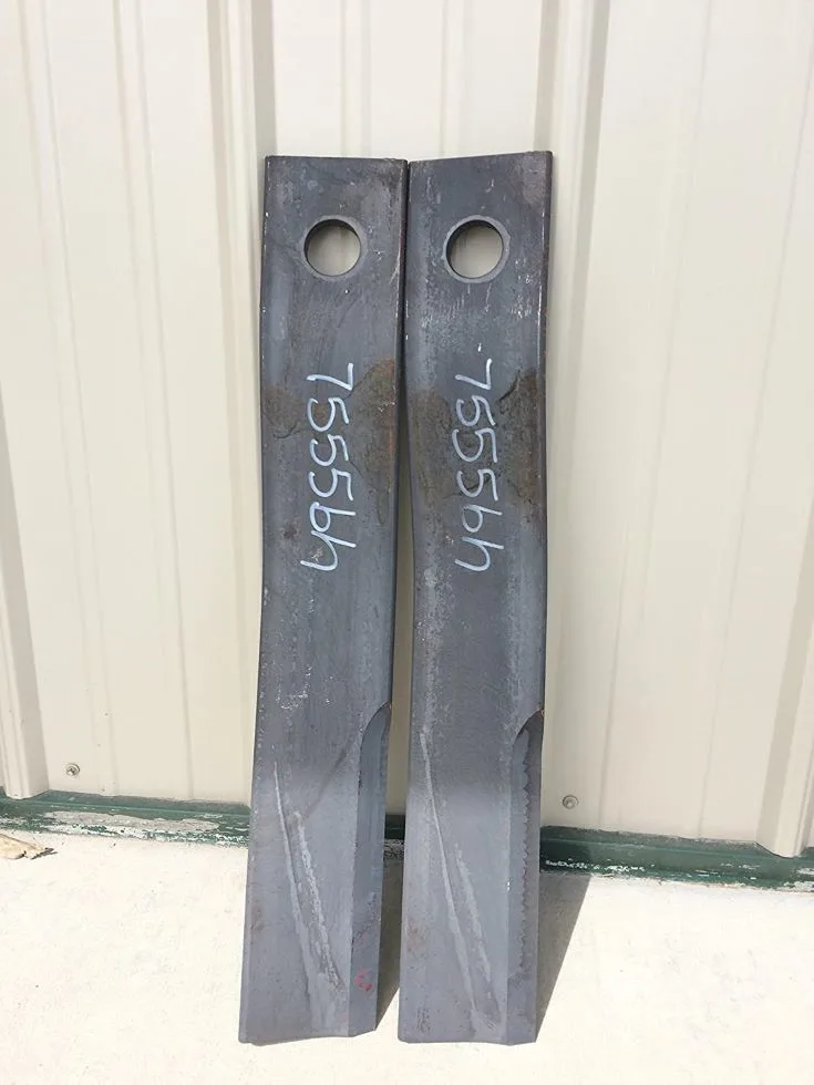 How to sharpen bush hog blades