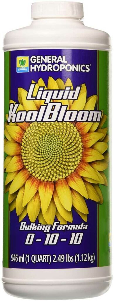 General Hydroponics Liquid Kool Bloom Fertilizers - Best Bloom Booster