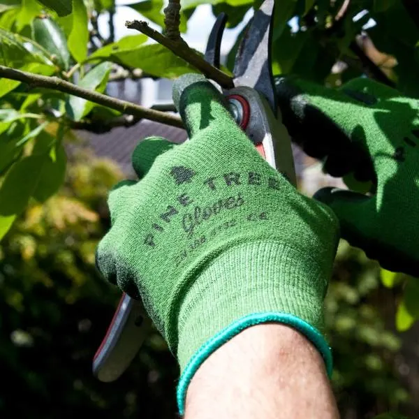 Pine Tree Tools Bamboo Gardening Gloves for Women Men