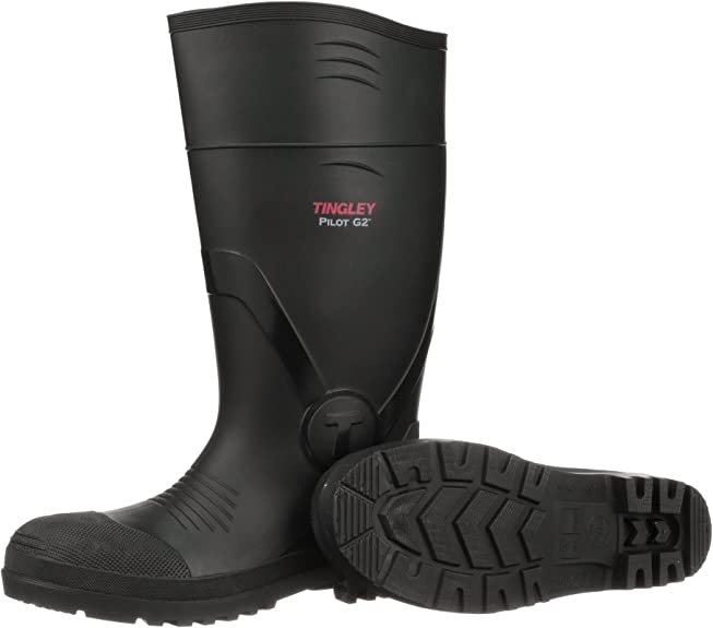 TINGLEY 31151 Economy SZ11 Kneed Boot for Agriculture - Garden Boots Vs. Rain Boots