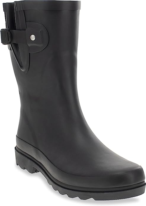 Western Chief Women Solid Mid Height Waterproof Rain Boot - Garden Boots Vs. Rain Boots