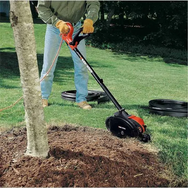 BLACK+DECKER 2-in-1 String Trimmer 2 BLACKDECKER 2 in 1 String Trimmer Edger and Trencher - Best Tool For Cutting Tall Grass
