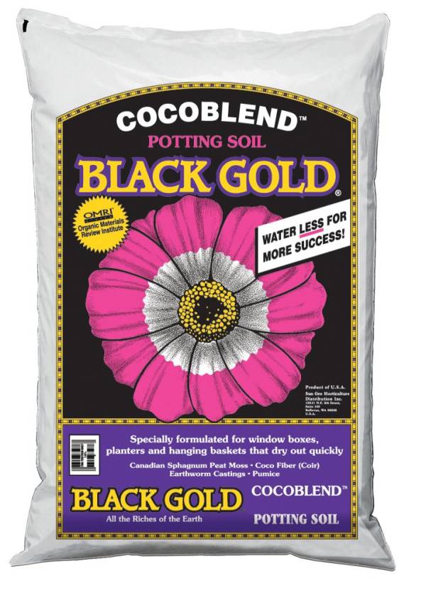 Black Gold Waterhold Cocoblend Potting Soil Best Soil Mix For Raised Beds