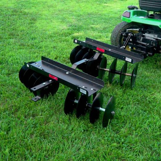 Brinly DD 55BH Sleeve Hitch Adjustable Tow Behind Disc Harrow What is a cultivator