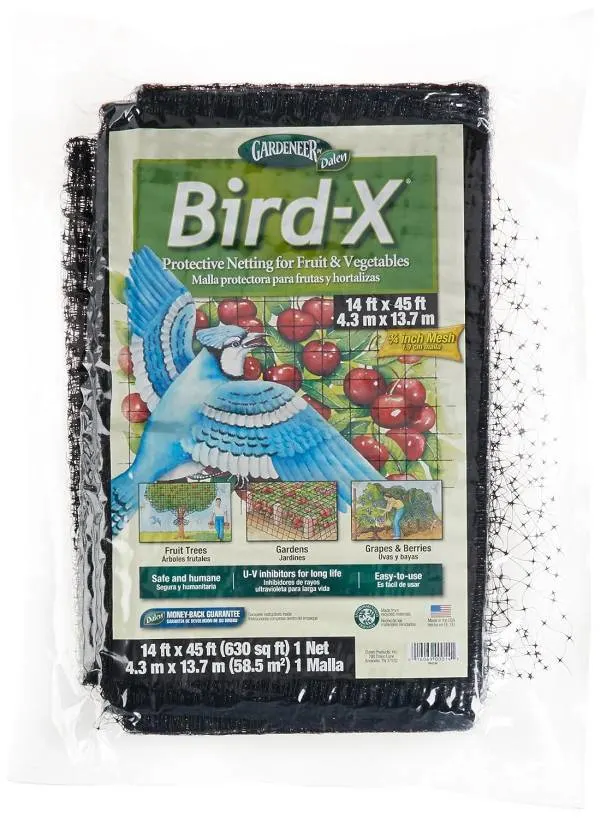 Dalen Bird X Protective Mesh Netting Keep Birds and Pests Away from Your Garden