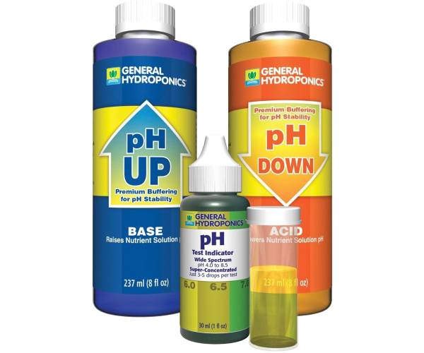 General Hydroponics pH Control Kit for a Balanced Nutrient Solution 1