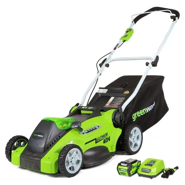 Greenworks 40V 16 Cordless Electric Lawn Mower Electric Lawn Mower Reviews