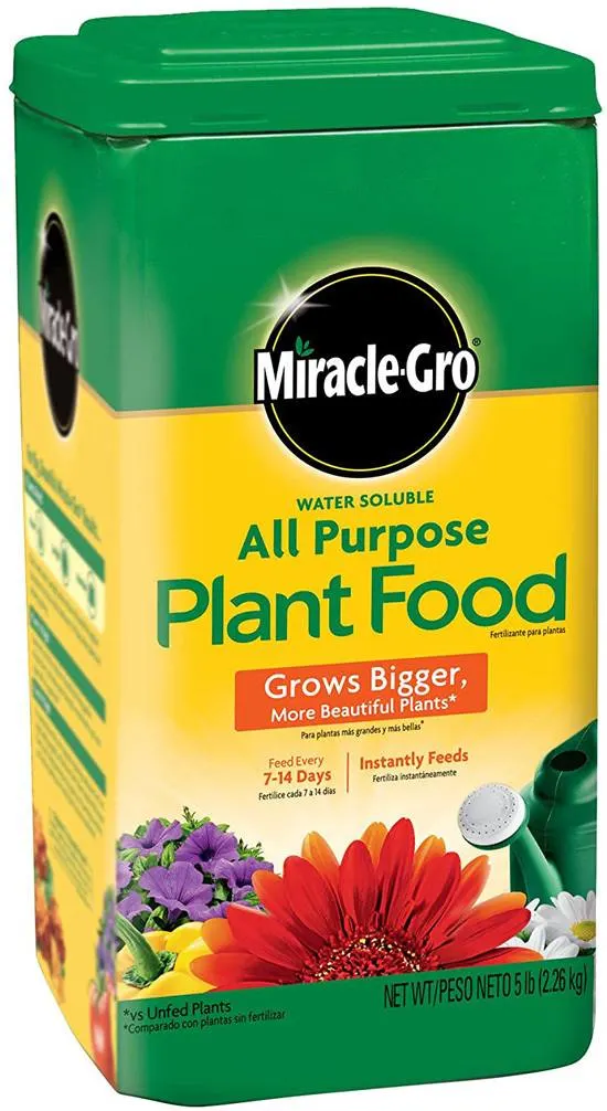 How do plants eat Miracle Gro Water Soluble All Purpose Plant Food
