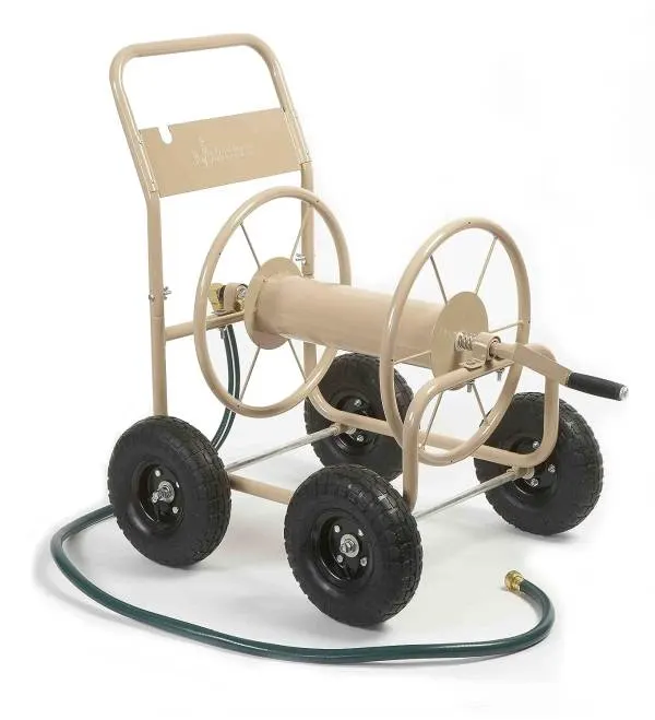 Liberty Garden 870 M1 2 Industrial 4 Wheel Garden Hose Reel Cart Best Hose Reel For Trim Hoses