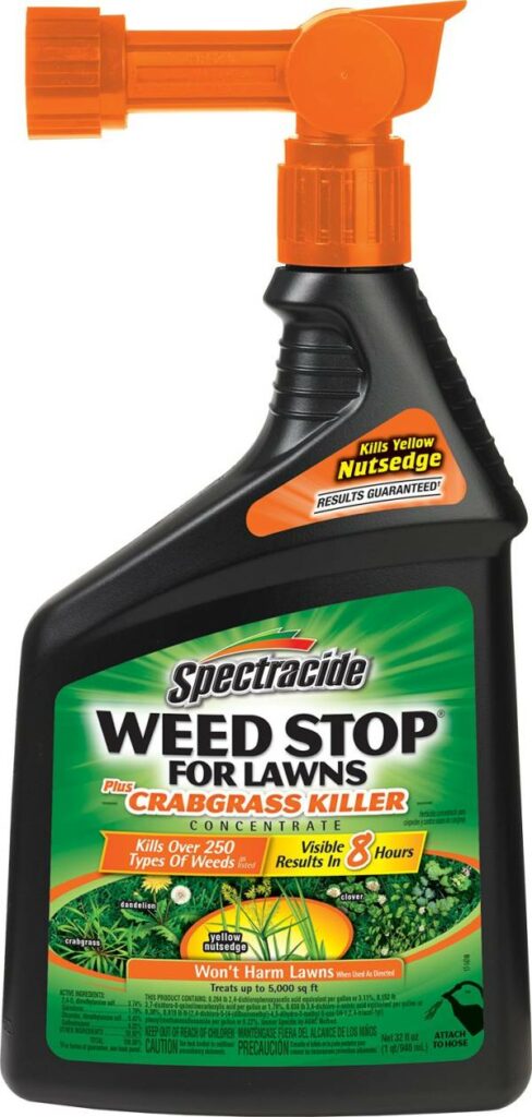 Spectracide Weed Stop for Lawns Concentrate Best Weed Killer For Lawns