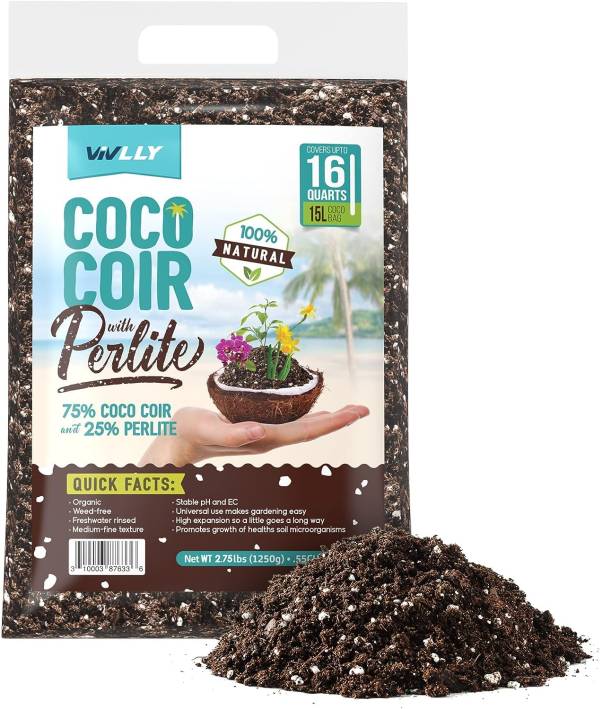 Coco Coir Perlite Mix Bag Best Soil for Monstera
